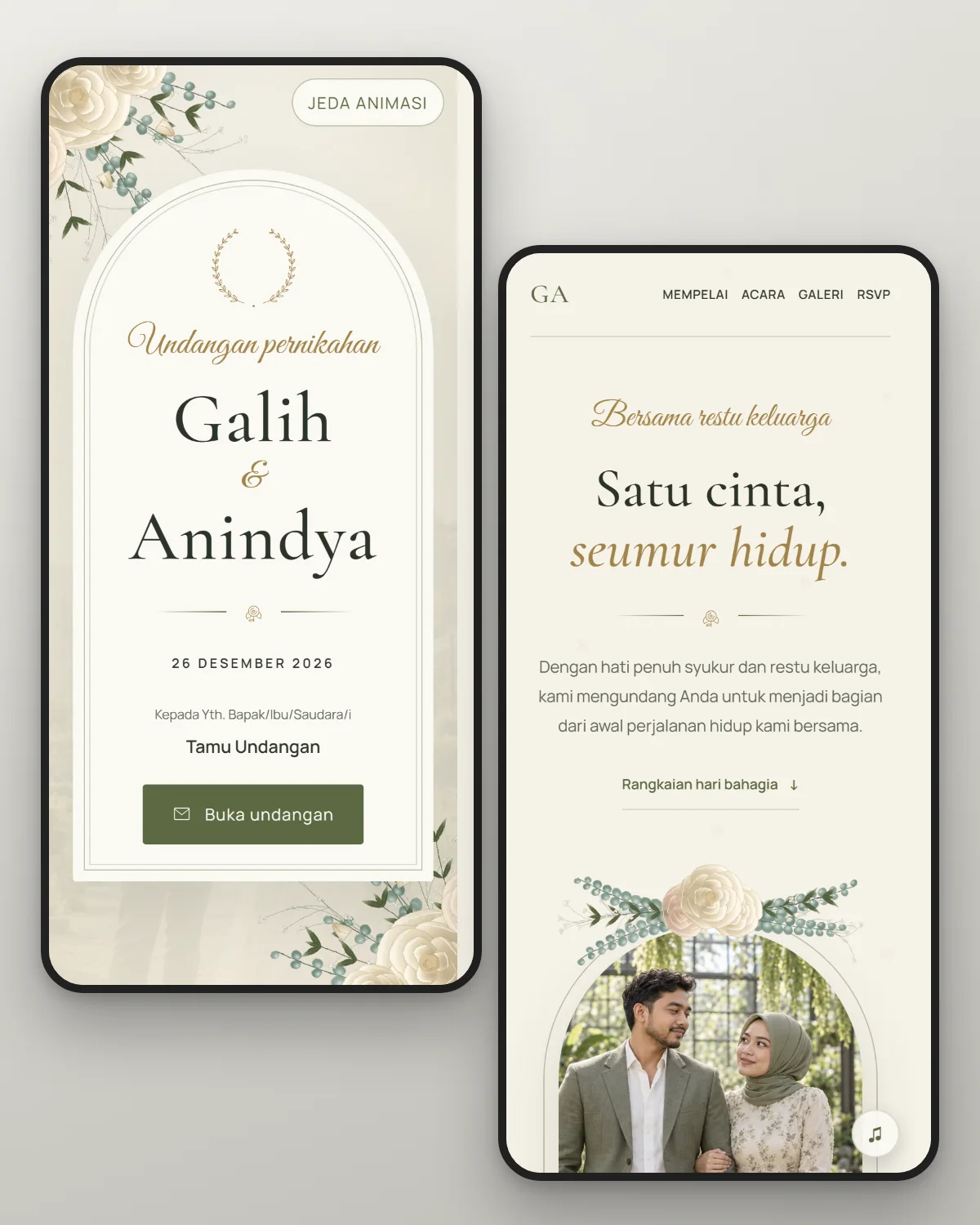 Pratinjau tema Taman Sage