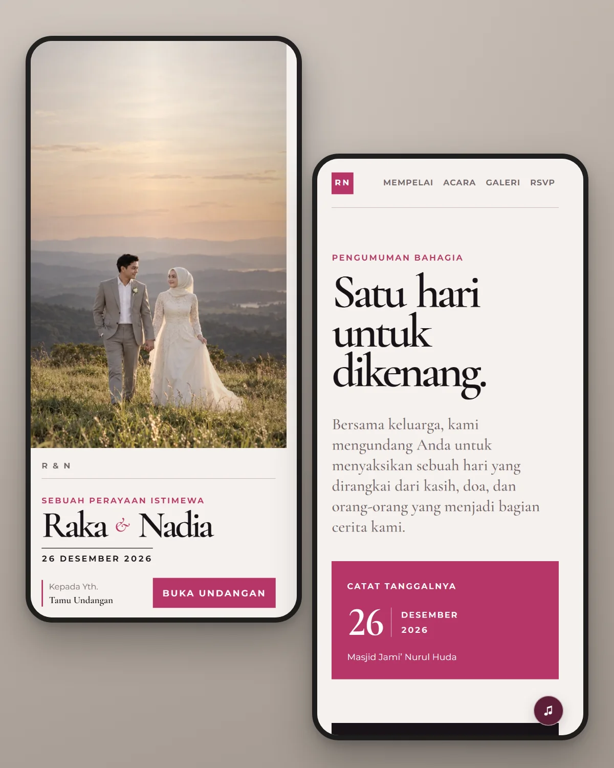 Pratinjau tema Peony